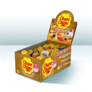 CHUPA CHUPS LOLLIPOPS 50pcs