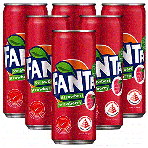 FANTA CAN DRINKS STRAWBERRY