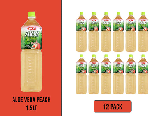 ALOE VERA PEACH 1.5L *12