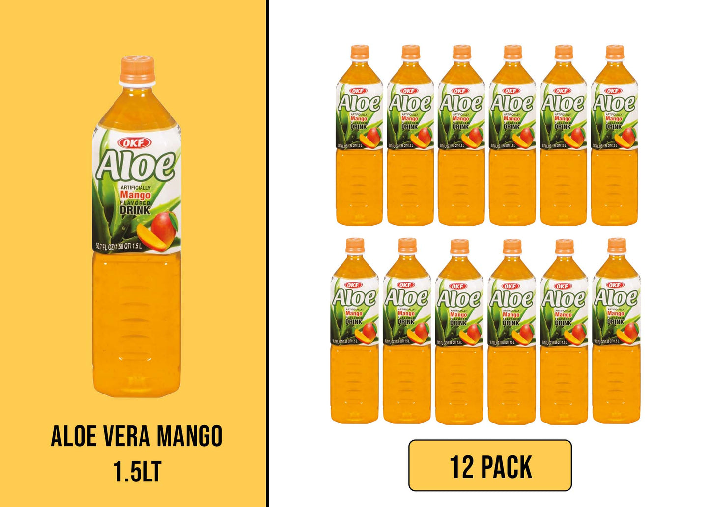 ALOE VERA MANGO 1.5Lt