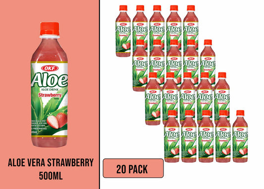 ALOE DRINK STRAWBERRY 500ml