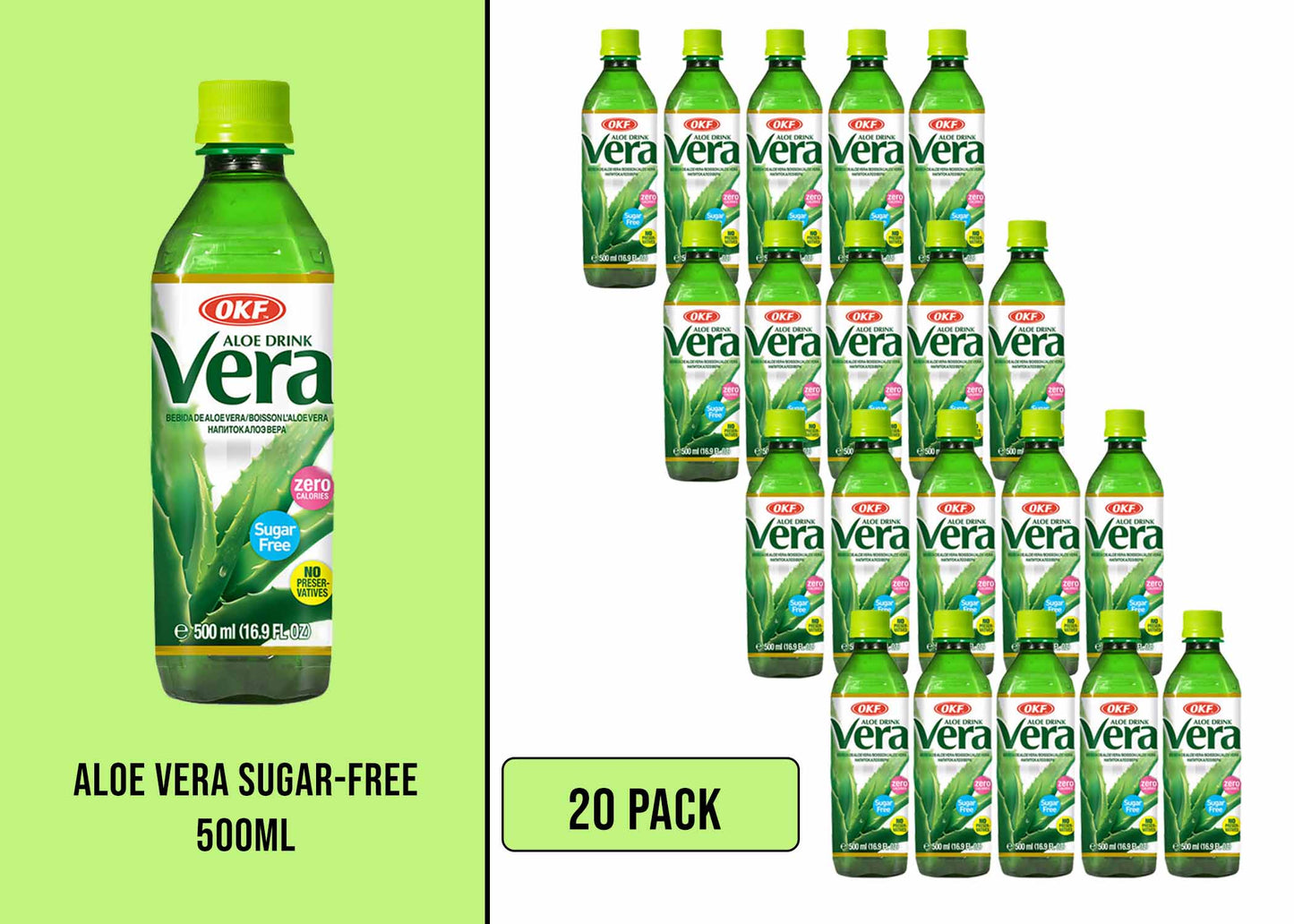 ALOE VERA SUGAR FREE 500ml