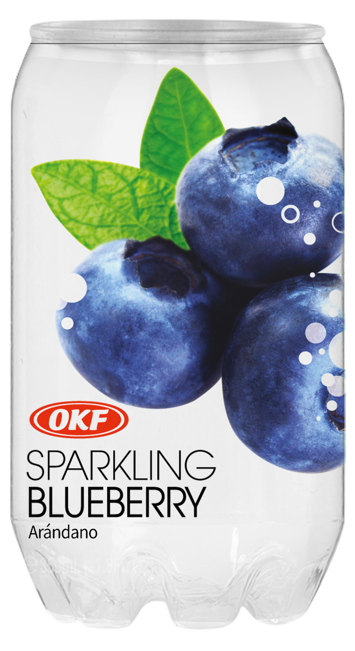 SPARKLING BLUEBERRY 350ML* 24