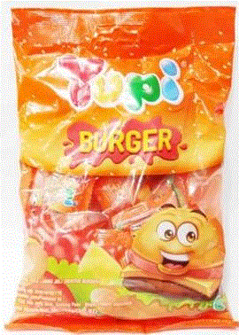 Yupi Gummy Candy Mini Burger